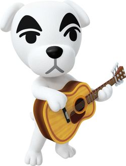 a white teddy bear holding a guitar in its paws