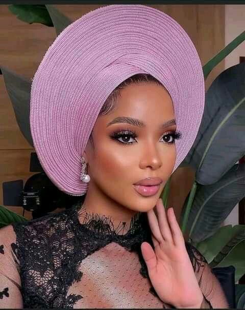 Gele With Braids, Gele Photoshoot, Nigerian Head Wrap Styles, Auto Gele Styles, Owanbe Styles, Yoruba Fashion, Gele Styles, Dancing Workout, Afro Hair Art