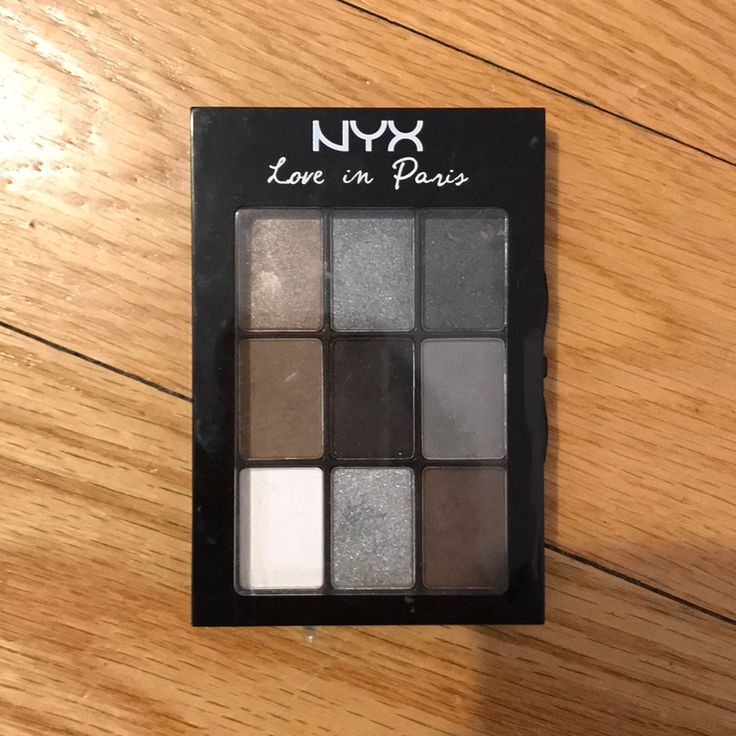 Eyeshadow Palette Never Worn Only Tested Grunge Makeup Products, Makeup Products Eyeshadow, Dark Eyeshadow Palette, Black Eyeshadow Palette, Nyx Eyeshadow Palette, Colorful Eyeshadow Palette, Eyeshadow Black, Nyx Eyeshadow, Dark Eyeshadow