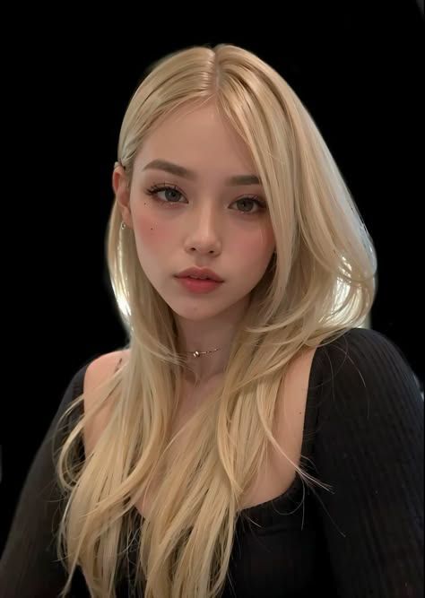 Medium Long Haircuts, 일본 패션, Long Blonde, American Beauty, Long Hair Cuts, Medium Length Hair Cuts, Pretty Makeup, Pretty Face, Pretty Hairstyles