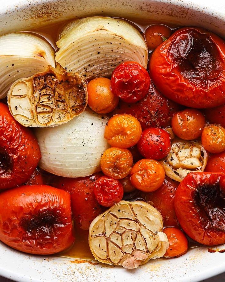 a bowl filled with lots of different types of vegetables