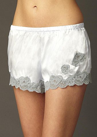 Le Tresor #Silk Tap #Pant http://www.juliannarae.com/products/le_tresor_silk_tap_pant.htm Satin Short Bottoms For Loungewear, Satin Shorts For Loungewear, Satin Lounge Shorts, Elegant Short Bottoms For Daywear, White Silk Long Pants, Fitted Satin Bottoms For Daywear, Casual Short Bottoms For Loungewear, Elegant Stretch Loungewear Bottoms, Elegant Satin Bottoms For Daywear