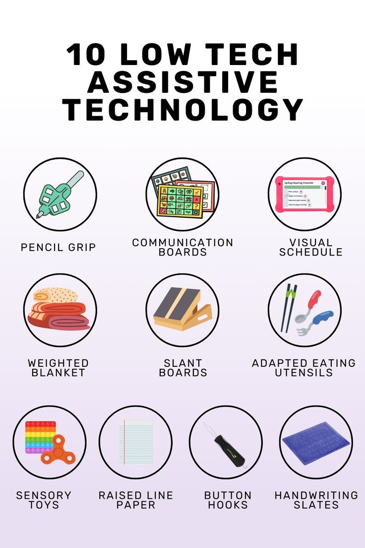 We got low-tech lifesavers over here!! 😅

Discover simple, effective assistive technologies that can make a big difference in everyday tasks for kids with or without diagnoses. From weighted spoons to visual timers, see what tools can help your child thrive! Comment your favorite gadget below or share this with someone who needs to see it! #AssistiveTech #ParentingHacks #LifeSkills" Low Tech Assistive Technology, Assistive Technology In The Classroom, Adaptive Tools, Teaching Life Skills, Visual Schedules, Communication Board, Technology Hacks, Weighted Blankets, Child Psychology