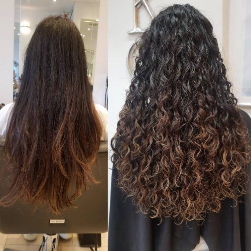 15 Most In Demand Long Perm Hair Ideas Right Now Regular Perm, Spiral Perm Long Hair, Modern Perm, Long Perm, Perm Curls, Long Hair Perm, Curly Perm, Spiral Perm, Hair Perm