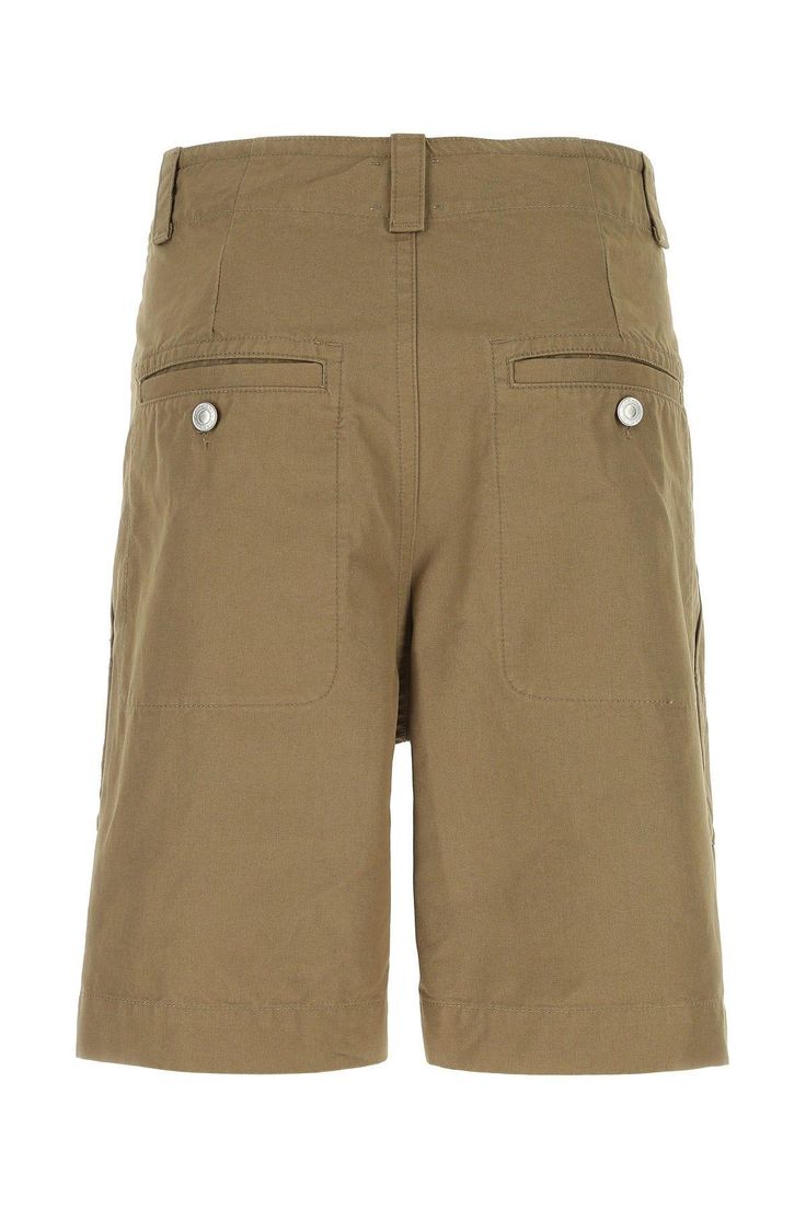 100% Cotton Utility Style Cotton Bermuda Shorts With Cargo Pockets, Utility Cotton Bermuda Shorts With Cargo Pockets, Cotton Bermuda Shorts With Patch Pockets, Utility Cotton Bermuda Shorts For Summer, Relaxed Fit Cotton Bermuda Utility Shorts, Summer Utility Cotton Bermuda Shorts, Khaki Cotton Cargo Shorts, Summer Cotton Cargo Shorts With Belt Loops, Utility Cotton Bermuda Shorts With Patch Pockets