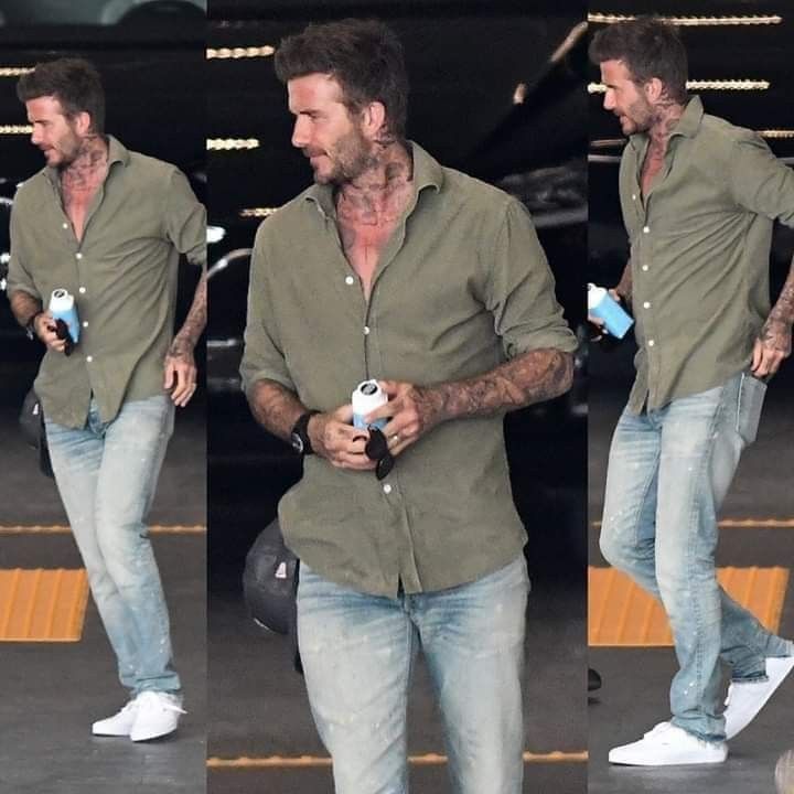 Beckham Style Casual, Winter Fashion Asian, Beckham Style Outfits, David Beckham Casual, Winter Fashion Aesthetic, Winter Fashion 2022, Black Men's Fashion, David Beckham Style Outfits, Men's Winter Fashion