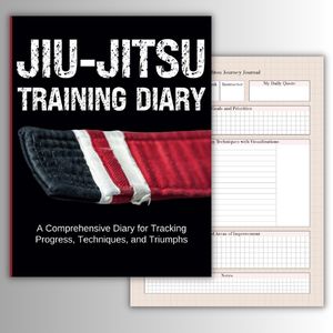 a book with the title ju - utsu training diary