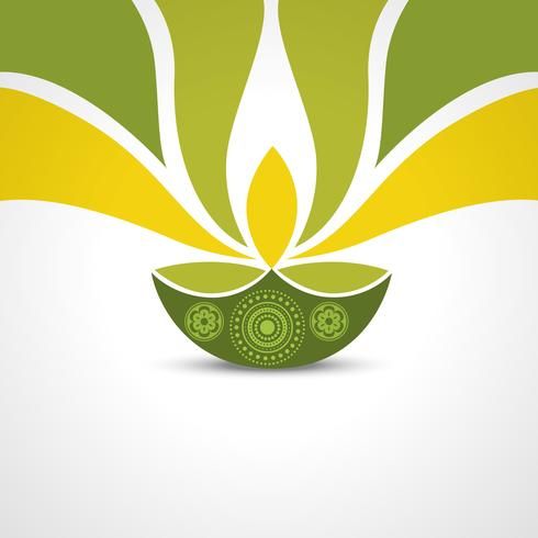 an abstract floral design with green and yellow accents on a white background, eps file available