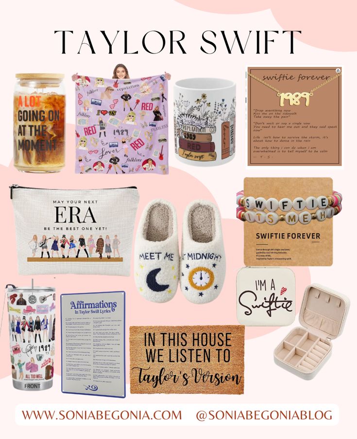 Best Taylor Swift Gifts, Gifts for Swifties Gifts For Best Friends Taylor Swift, Taylor Swift Care Package, Gift Ideas For Taylor Swift Fans, Taylor Swift Basket Ideas, Gift For Taylor Swift Fan, Taylor Swift Fan Gifts, Taylor Swift Basket, Taylor Swift Gift Basket Ideas, Taylor Swift Themed Gift Basket