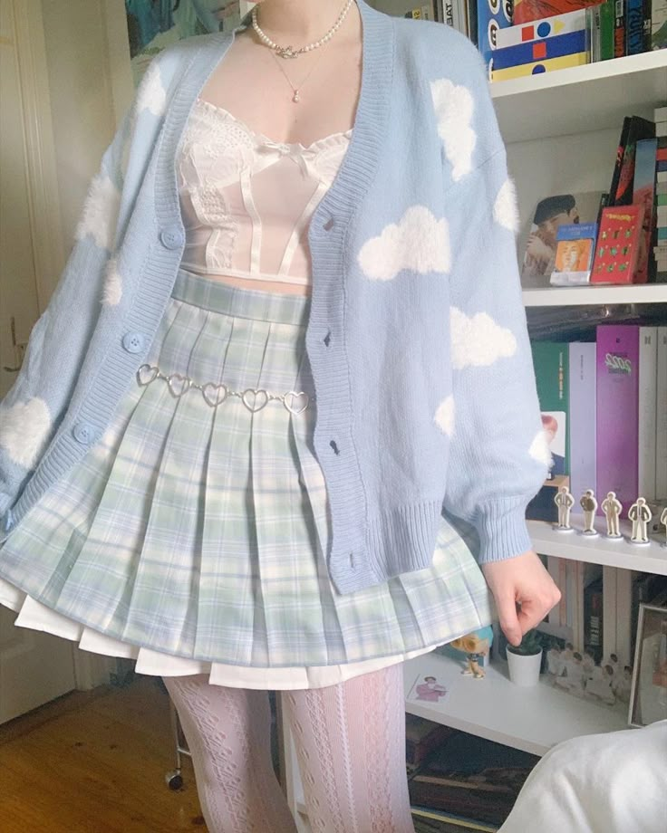 Cute Pastel Outfit, Cute Outfits Pastel, Cute Pastel Outfits, Sanrio Outfits, Pastel Outfits, Outfits Pastel, Kawaii Outfit Ideas, Pastel Outfit, Pastel Fashion