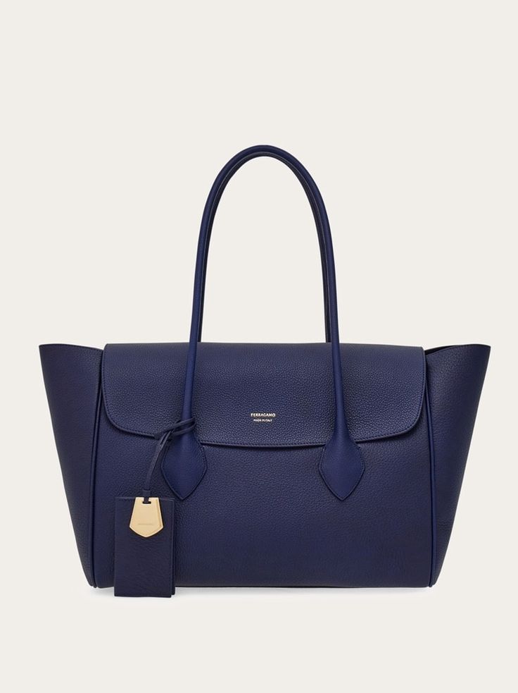 Bag Inspiration, Handbag Heaven, Handbags Women, East West, Midnight Blue, Salvatore Ferragamo, Luggage Bags, New Collection, Dream Closet