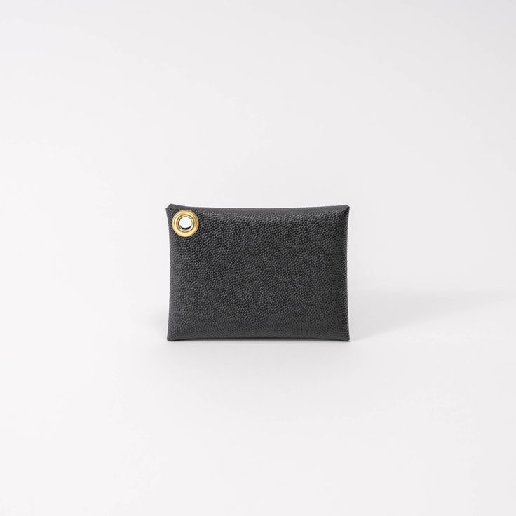 Our leather card wallet makes it simple to carry the essentials when out and about. This wallet is made from a French leather that has been finished to be waterproof so it's ready to help you take on the day no matter the weather! Easily holds 8 cards and a few bills comfortably. Carry more or less to your preference. Pair it with our key wristlet for the ultimate grab-and-go convenience without sacrificing style. Wristlet sold separately. Handcrafted in Greenville, South Carolina. Minimalist Wallets With Card Slots For Travel, Minimalist Travel Wallets With Card Slots, Minimalist Travel Wallet With Card Slots, Everyday Black Trifold Wallet With Smooth Grain, Minimalist Black Everyday Wallet, Versatile Rectangular Coin Purse With Rfid Blocking, Versatile Rectangular Leather Card Holder, Black Minimalist Trifold Wallet For Everyday Use, Black Leather Coin Purse For Everyday