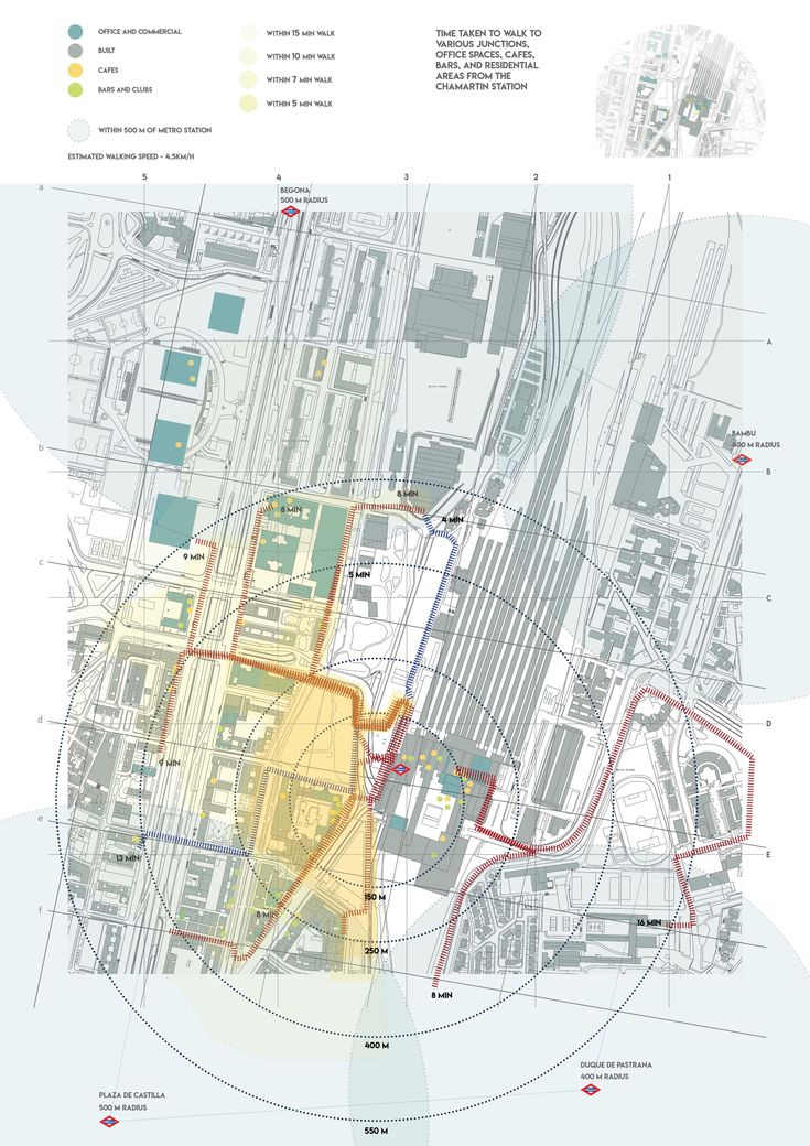 a map showing the location of different areas in an area that is very large and has many