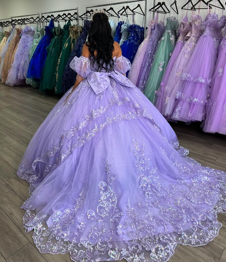 ✨New in store✨ Also available to order in Emerald/Gold and Ivory/Gold . . . . . . #quinceañera #quincedress #quince #morileeofficial #morileequince #15años Quinceanera Dresses Purple And White, Purple And Silver Quinceanera Dresses, Quinceanera Lavender, Lavender Quince Dress, Rapunzel Quinceanera, 15 Year Girl, Silver Quinceanera Dresses, Light Purple Quinceanera Dresses, Quinceanera Dresses Lavender