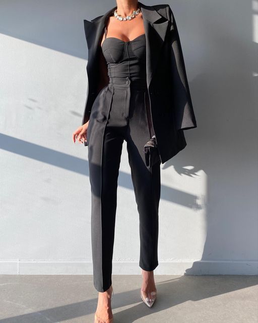 [Ad] 11 Most Pinned Pantsuits For Women Wedding Guest Classy Ideas To Find Out Instantly #pantsuitsforwomenweddingguestclassy Women's Pants Suit For Wedding, Black Pant Wedding Guest Outfit, Pantsuits For Women Wedding Guest, Pantsuits For Women Wedding, Black Tie Attire For Women, Prom Suits For Women, Black Wedding Guest Outfits, Black Tie Event Outfit, Wedding Guest Pants