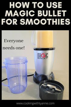 Ninja Bullet Smoothie Recipes, Bullet Smoothie Recipes, Magic Bullet Recipes Healthy, Ninja Blender Recipes Smoothies, Nutribullet Recipes Breakfast, Magic Bullet Smoothie Recipes, Magic Bullet Smoothies, Smoothie Recipes Easy, Frozen Fruit Smoothie Recipes