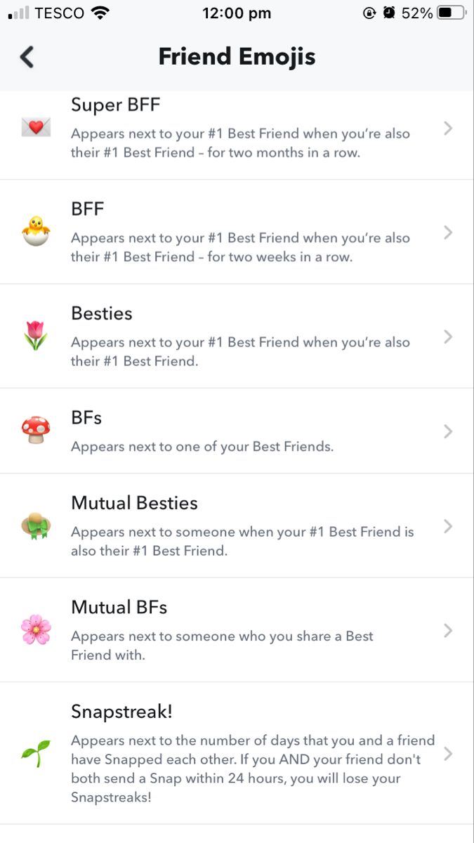 the best friends app on an iphone