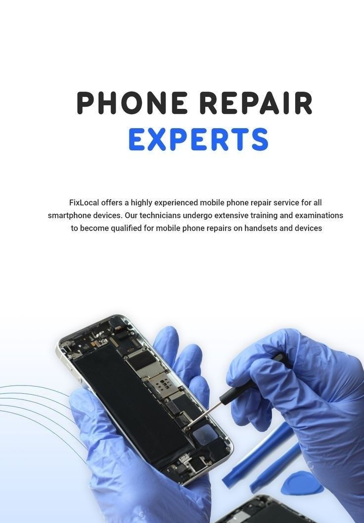 the repair manual for an iphone repair expert's phone is shown in this image