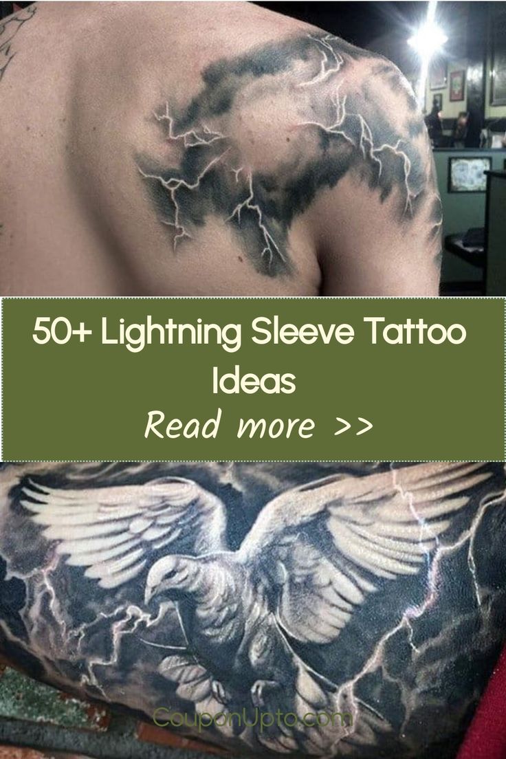 50+ Lightning Sleeve Tattoo Ideas Storm Tattoos For Women, Thunder Storm Tattoo, Cloud Shading Tattoo, Electricity Tattoo, Thunderstorm Tattoo, Lightning Tattoo Design, Thunder And Lighting, Sleeve Filler, Storm Tattoo