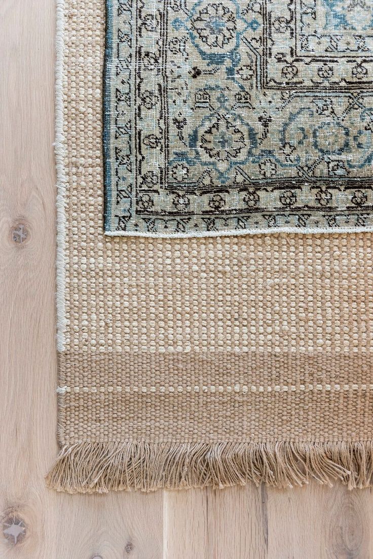 How to Layer Your Rugs Layered Rug, Rug Over Carpet, Boho Chique, Rug Studio, Natural Jute Rug, Rug Guide, Flatweave Rug, Layered Rugs, Mcgee & Co