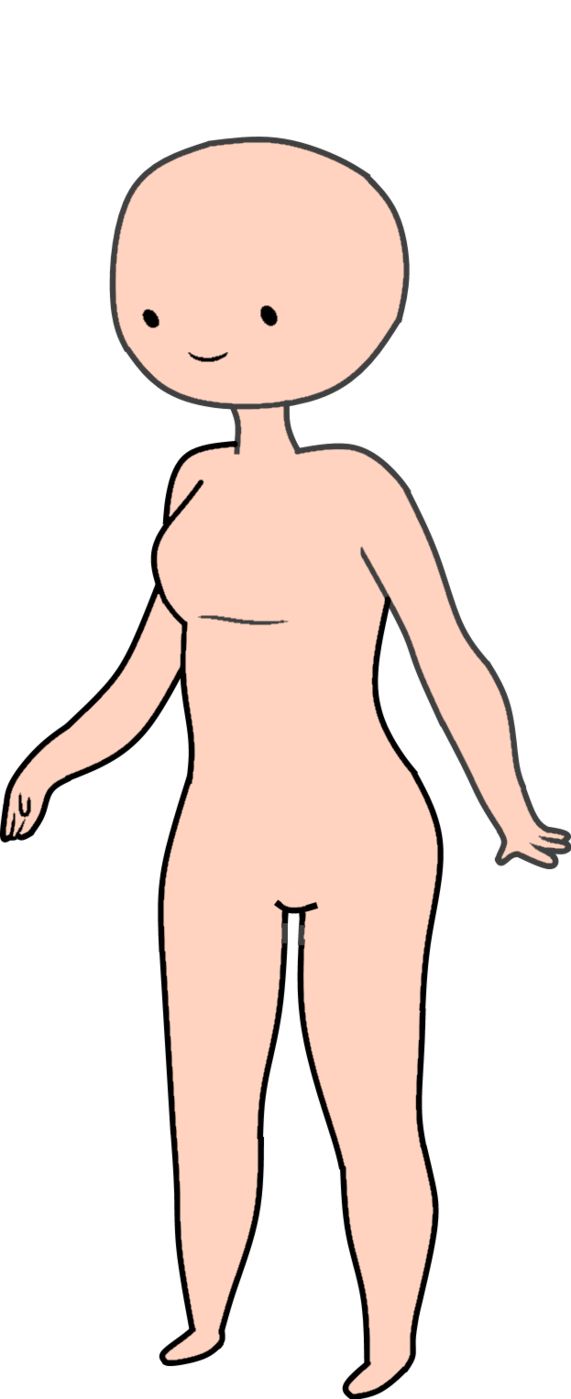 a drawing of a person with no shirt on, standing in front of a white background