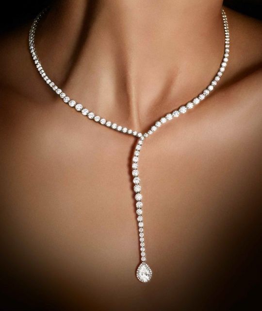 Diamond Necklace Wedding, Bridal Diamond Necklace, Cascade Necklace, Bridal Jewelry Necklace, Floating Necklace, Crystal Choker Necklace, Necklace Collar, Diamond Jewelry Necklace, Diamond Jewelry Designs