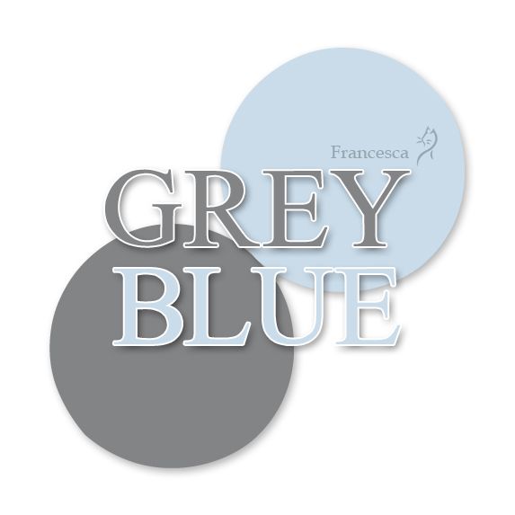 the words grey blue are shown in two different colors