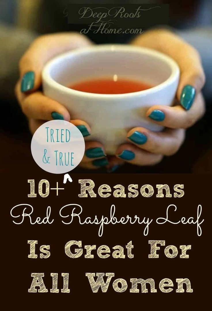 a woman holding a cup of tea with the words 10 reasons red raspberry leaf tea is great for pregnant women