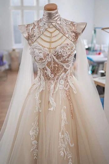 Unique Dress Design, Fantasy Dresses, Fantasy Gowns, Fairytale Dress, Fantasy Dress, A Wedding Dress, Dress Inspo, Unique Dresses, Fantasy Fashion