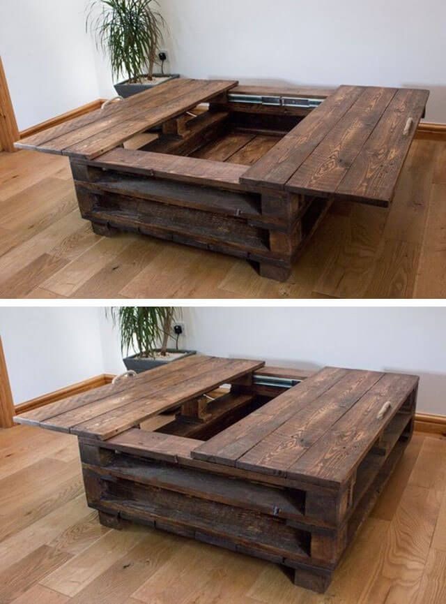 Woodworking Project| wood plan| woodworking for beginners Pallet Coffee Table Diy, Modern Coffee Table Decor, Wooden Coffee Table Designs, Inexpensive Living Room, Pallet Tables, White Furniture Living Room, Wooden Pallet Furniture, Pallet Designs, Pallet Decor