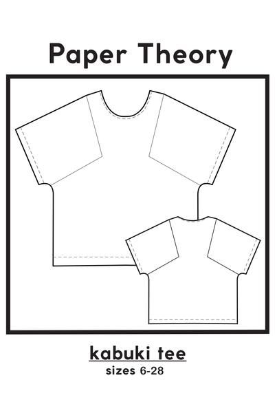 paper theory kabuki t - shirt pattern