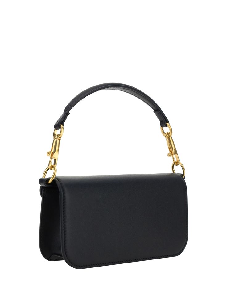 100% Calf Leather Bos Taurus Luxury Baguette Bag With Detachable Strap, Luxury Handheld Bag With Chain Strap, Designer Baguette Shoulder Bag With Adjustable Strap, Luxury Baguette Shoulder Bag With Detachable Handle, Luxury Baguette Shoulder Bag With Detachable Strap, Designer Clutch Baguette Bag With Gold-tone Hardware, Luxury Gold Baguette Bag With Detachable Strap, Luxury Baguette Bag With Gold-tone Hardware For Daily Use, Luxury Shoulder Baguette Bag With Gold-tone Hardware