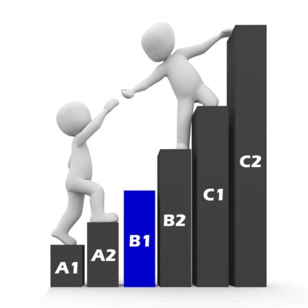 two people shaking hands on top of a bar graph