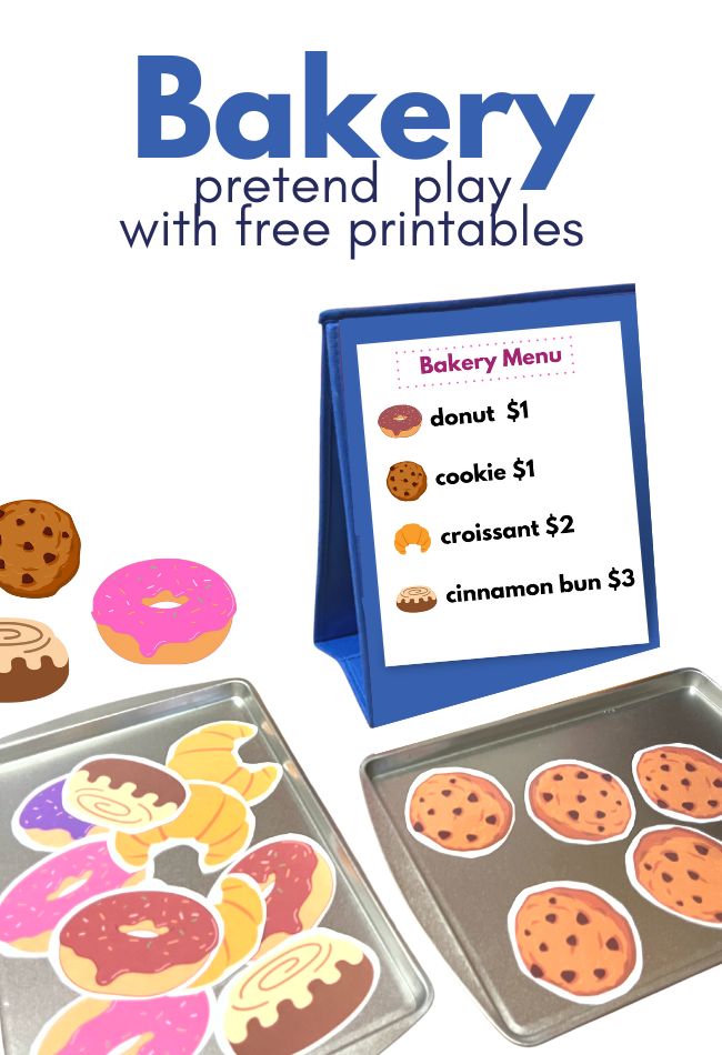 an advertisement for a bakery with donuts and cookies