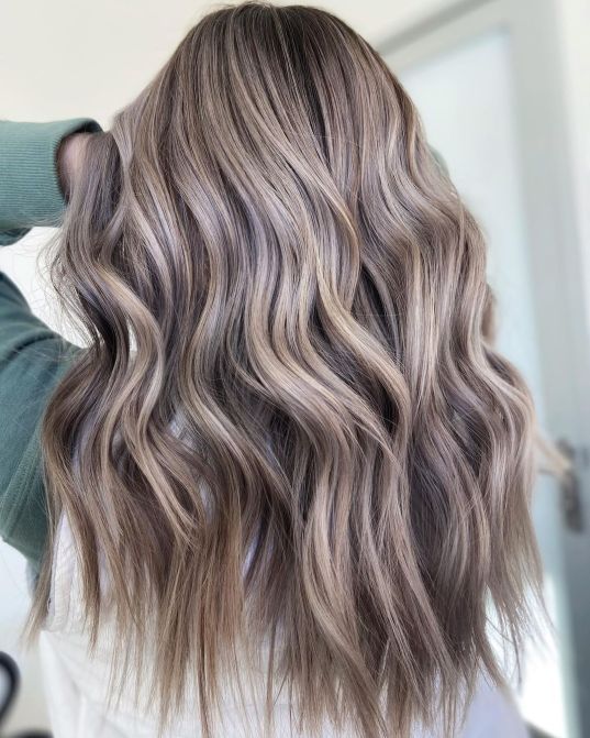 Ash Blonde Balayage on Light Brown Hair Blonde Balayage On Light Brown, Balayage On Light Brown Hair, Ash Blonde Hair Ideas, New Hair Color Ideas, Light Ash Brown Hair, Mushroom Hair, Blonde Hair Ideas, Ash Blonde Hair Colour, Ash Blonde Balayage