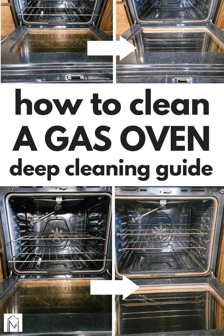 how to clean a gas oven with deep cleaning guide and instructions for the door open