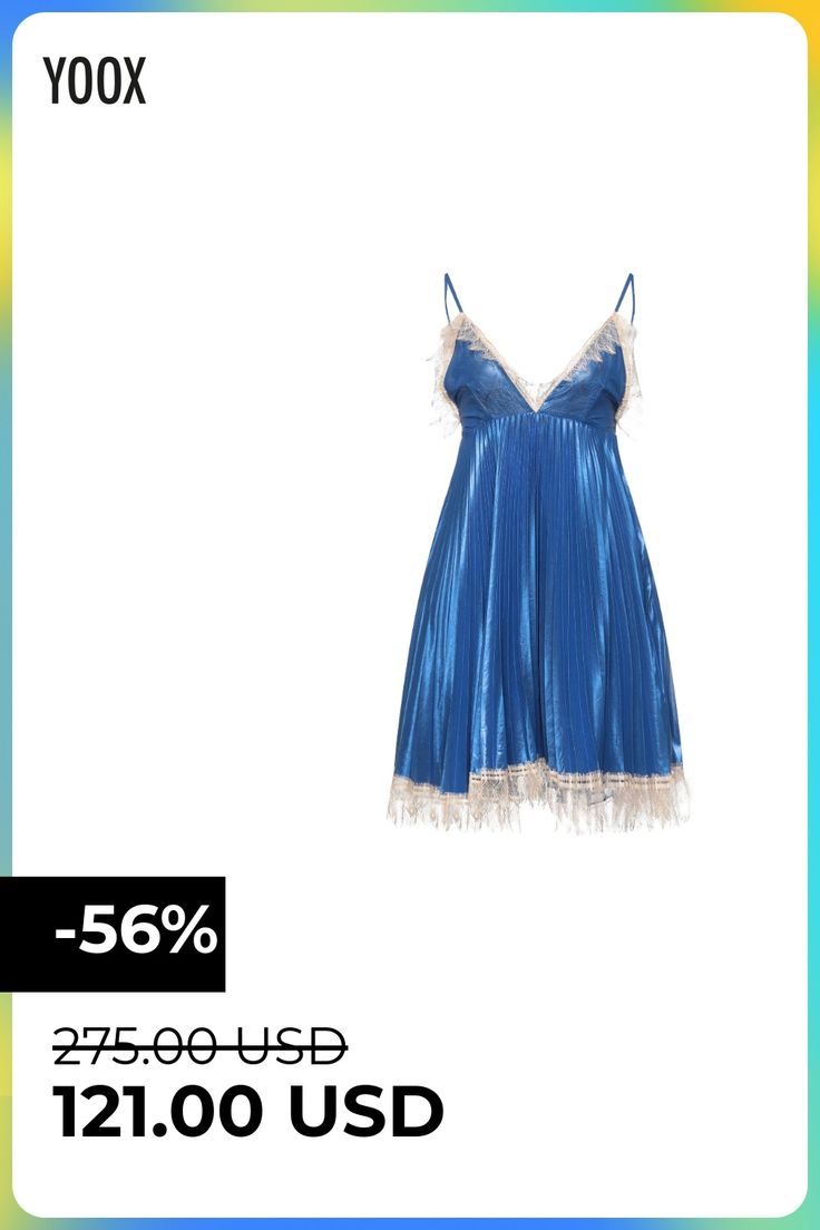 lace, satin, pleated, no appliqués, two-tone, deep neckline, sleeveless, fully lined, zipper closure, no pockets , Color: Blue , Size: 2 Deep Neckline, Dress For Short Women, Halter Formal Dress, Short Dress, Dresses Online, Short Dresses, Color Blue, Size 2, Satin