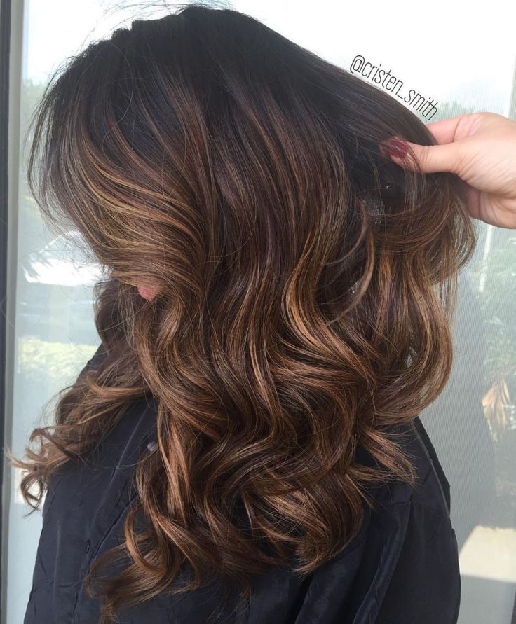 Light Brown Balayage Hair with Black Roots Chocolate Blonde Hair Color, Light Brown Balayage, Balayage Long Hair, Chocolate Brown Hair Color, Black Roots, Chocolate Brown Hair, Balayage Hair Dark, Red Highlights, Brown Hair Balayage