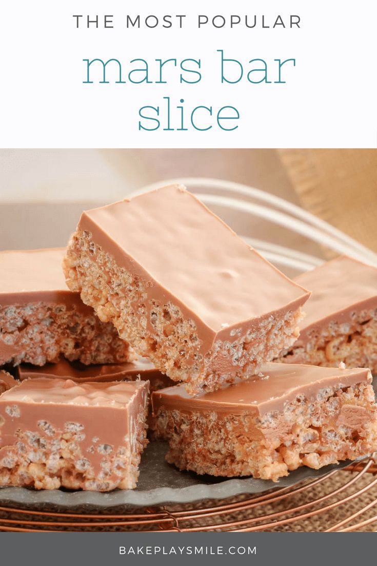 the most popular mars bar slice recipe