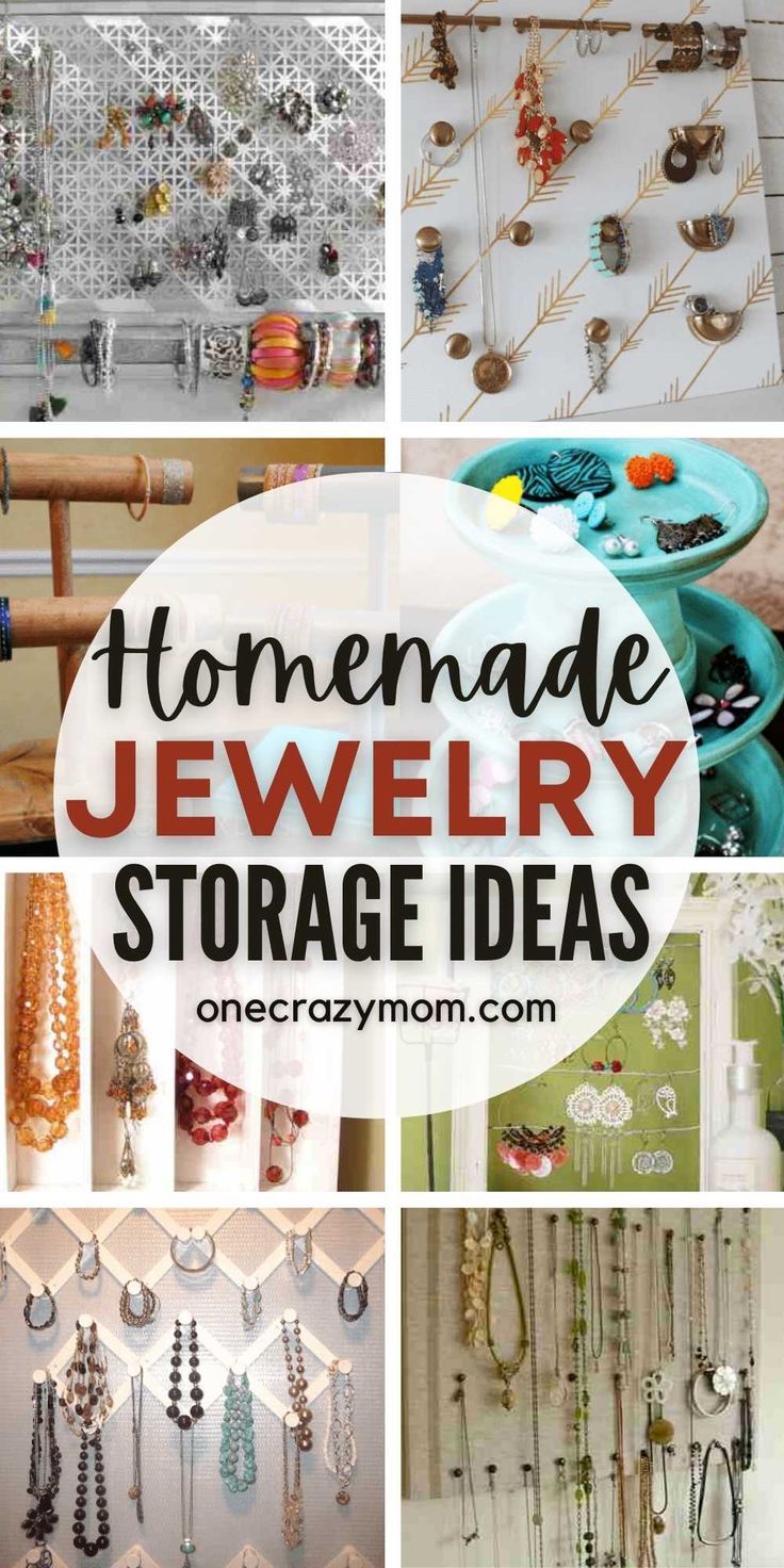 jewelry storage ideas for the home