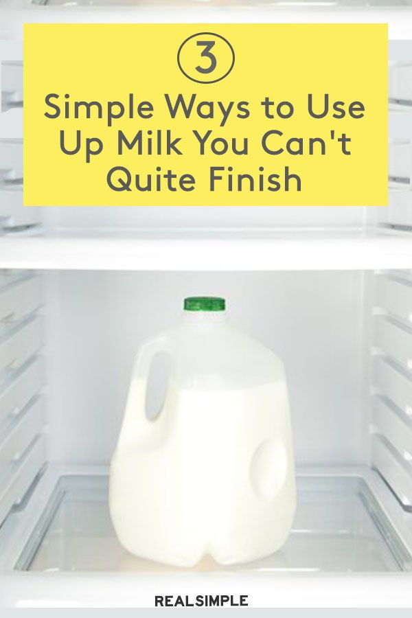 three simple ways to use up milk you can't quite finish in the fridge