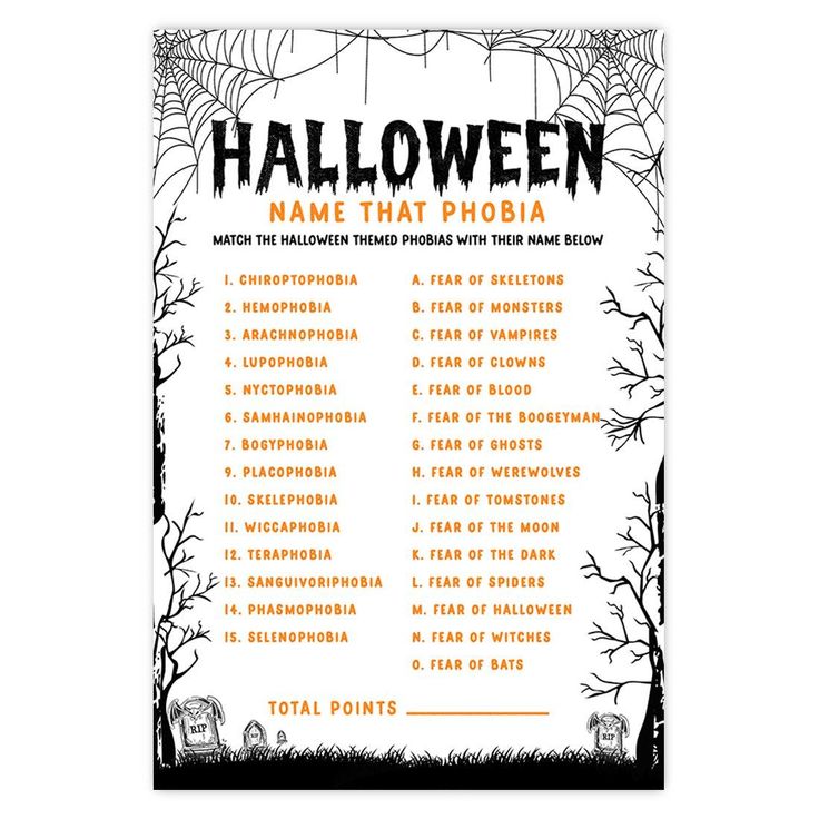 Halloween Party Game Cards for Fun Activities Phase 10 Card Game, Spooky Games, Fun Icebreakers, Halloween Names, Game Card Design, Scramble Game, Halloween Baby Shower Theme, Uno Card Game, Card Games For Kids