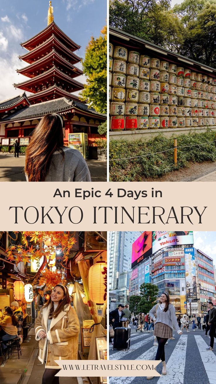 an epic 4 days in tokyo itinerary