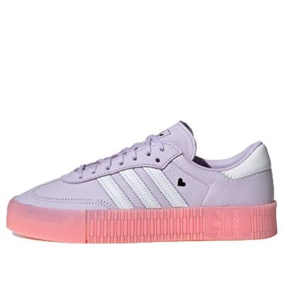 Adidas Womens WMNS Sambarose 'Valentine's Day' Purple Tint/Footwear White/Glory Pink EF4966 (SNKR/Retro/Skate/Casual/Low Top/Women's) Adidas Sambarose, Adidas Womens, Cute Everyday Outfits, Adidas Samba, Cute Shoes, Adidas Women, Summer Style, Everyday Outfits, Capsule Wardrobe