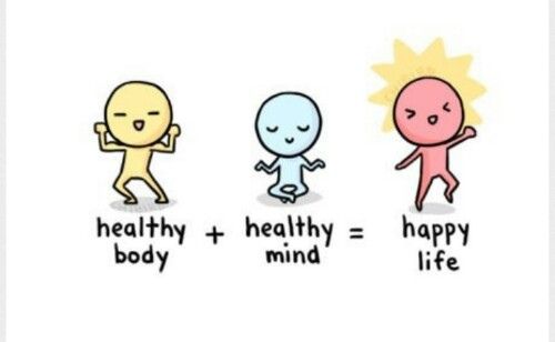 healthy body + healthy mind = happy life Happy Minds, Healthy And Happy, Mind Body Soul, Healthy Mind, Healthy Happy, Fit Girl, Way Of Life, Happy Sunday, Healthy Body