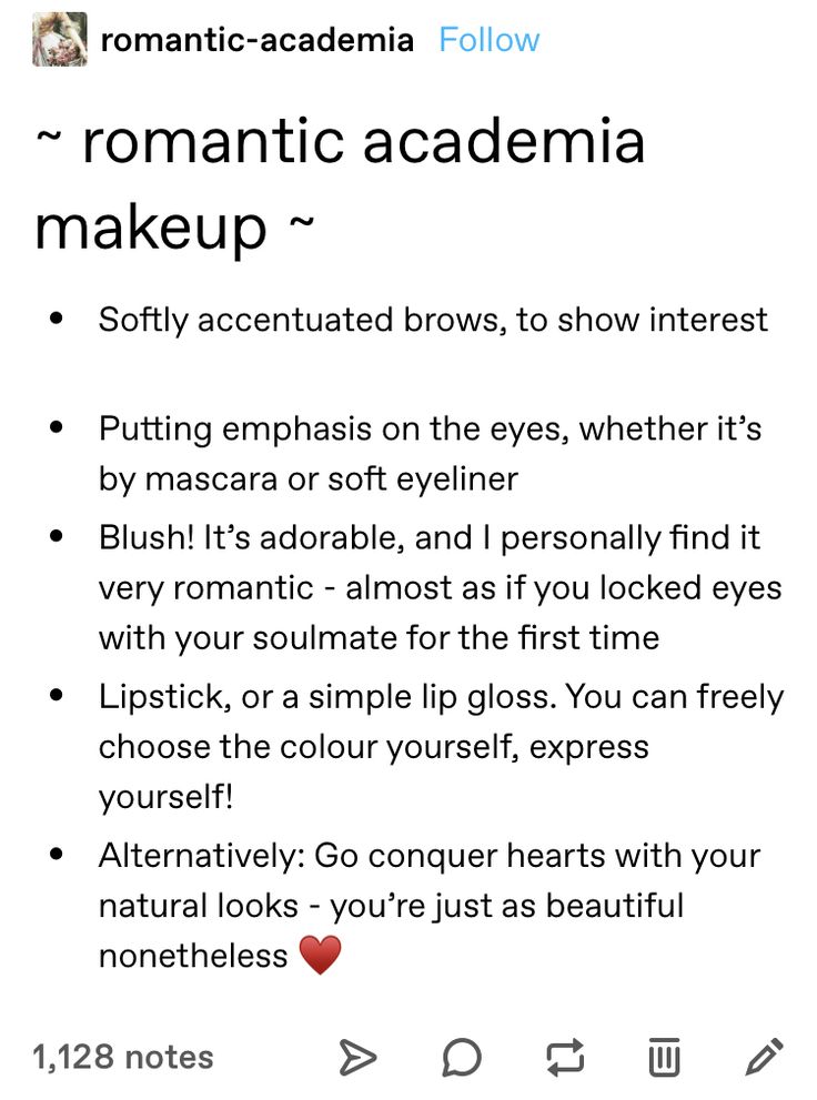 an instagram with the words romantic academy on it