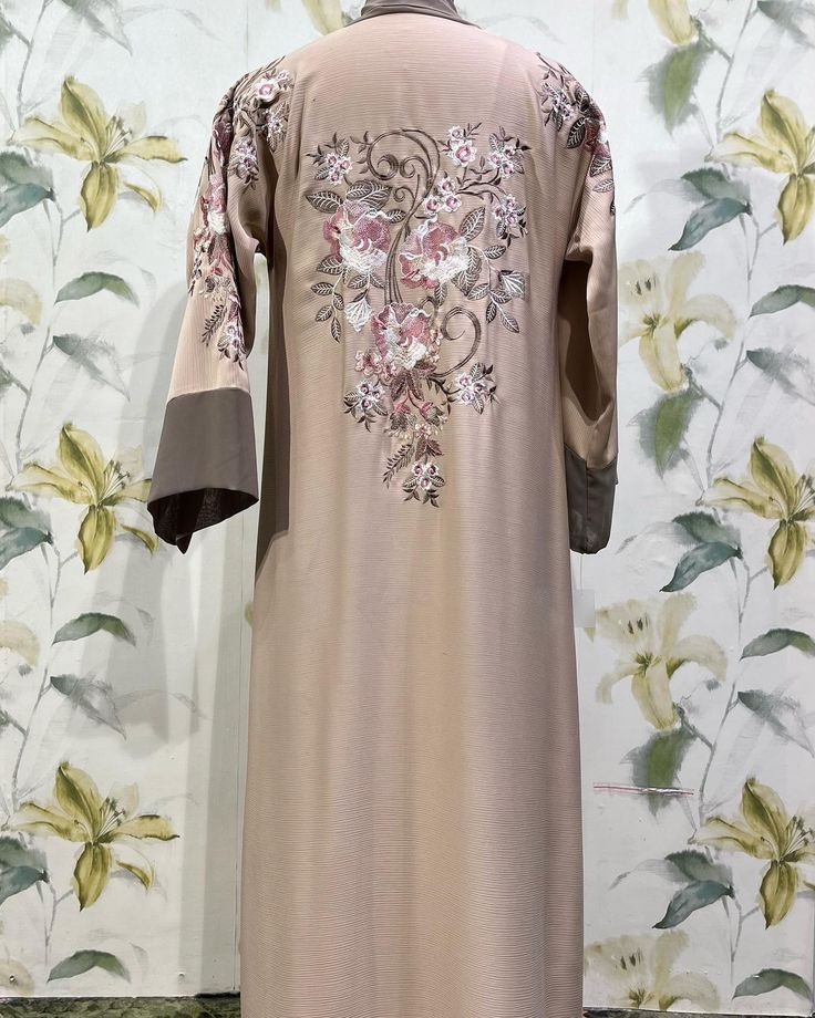 Embroidery abaya Embroidery Abaya, Embroidery Winter, Embroidery, Quick Saves, Instagram