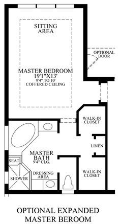 a floor plan for a house with two rooms and one bedroom on the first floor