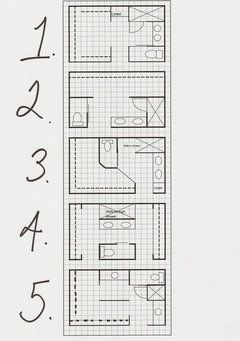 the floor plan for a three bedroom apartment