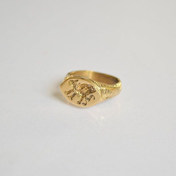 Statement Ring For Women, Engraved Ring, 14k Gold Signet Ring, Unusual Ring, Unique Ring, Artistic R Dragon Woman, Gothic Jewelry Rings, 14k Gold Signet Ring, Gothic Engagement Ring, Gothic Ring, Star Necklace Silver, Unusual Rings, Engraved Ring, Gold Dragon